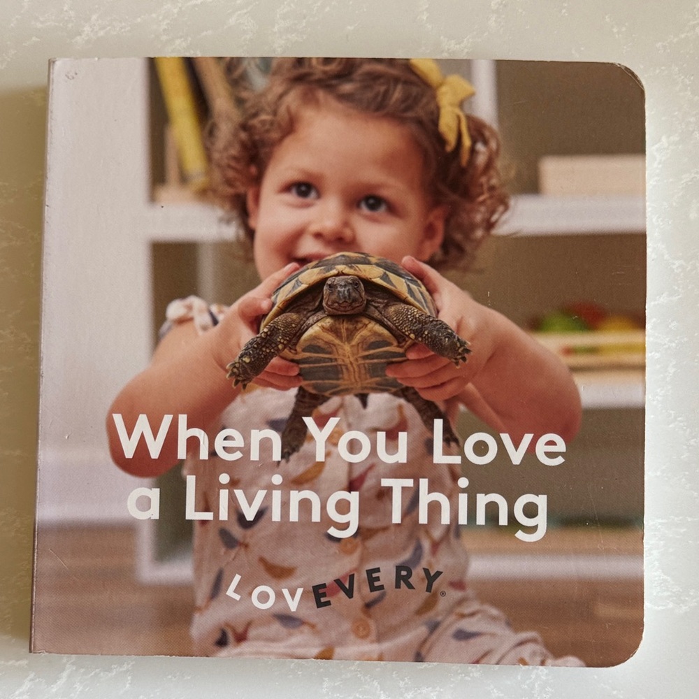 Lovevery Kids Learning Book - When You Love a Living Thing
